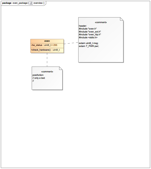 Class that contains the state machine Class that contains the state machine